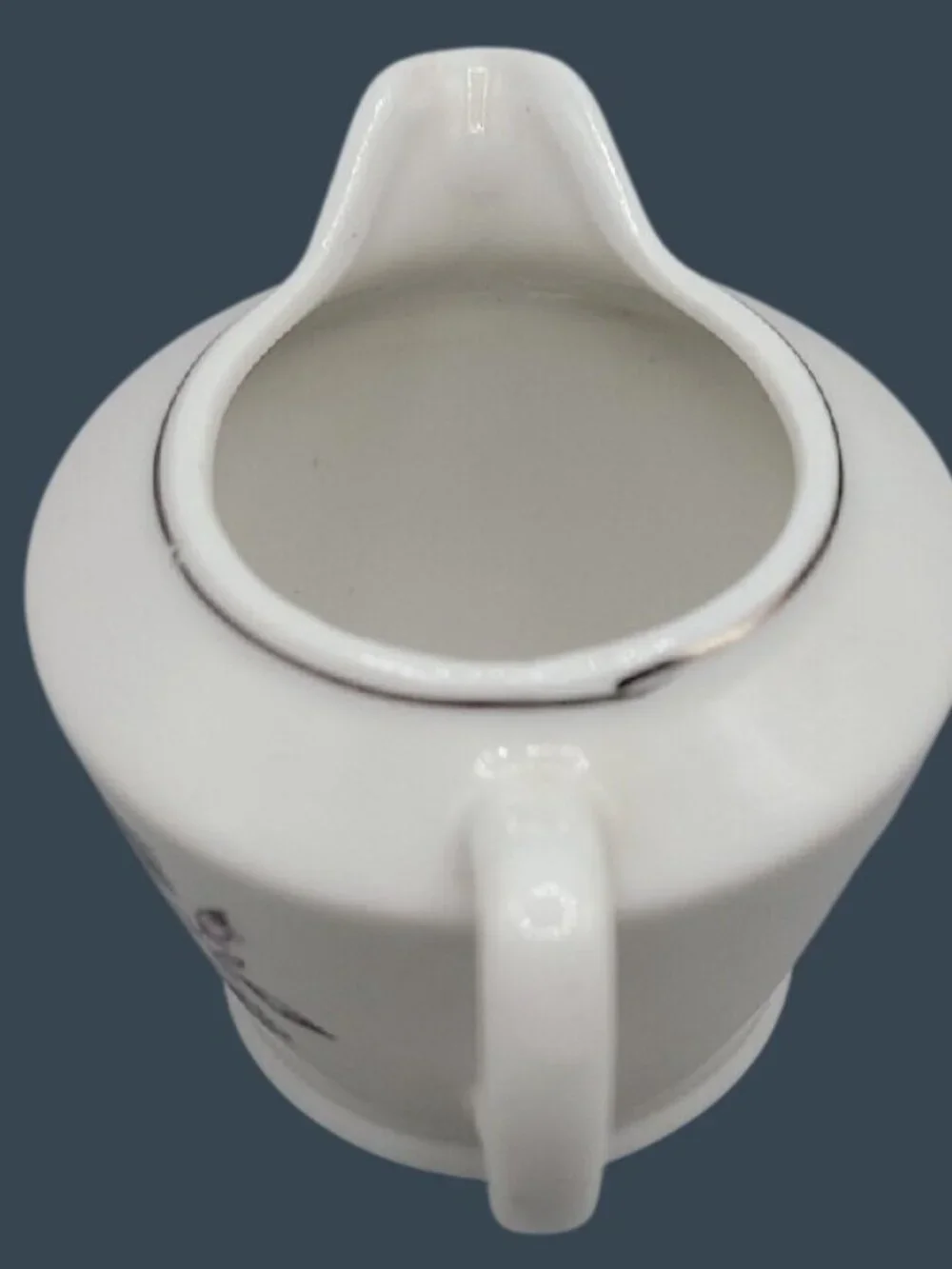 Vtg 1920s Chikaramachi Noritake Hand Painted Porcelain Floral Creamer Pitcher